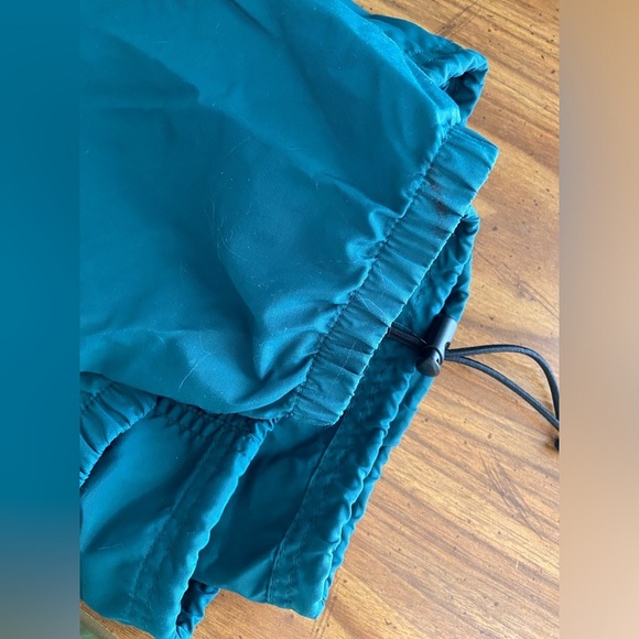 Vintage LL Bean Jacket Men Green Windbreaker Rain Zip Anorak XL Kangaroo Pocket - Picture 9 of 9